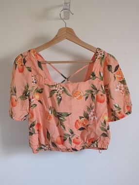 LOFT Square Neck Crop Top